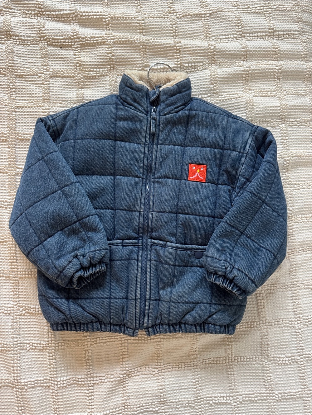 Bobo Choses Denim Quilted Jacket